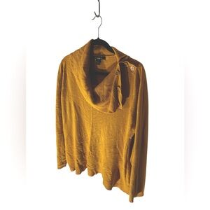 Lightweight mustard colored sweater